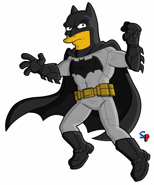 if-dc-characters-were-in-the-simpsons