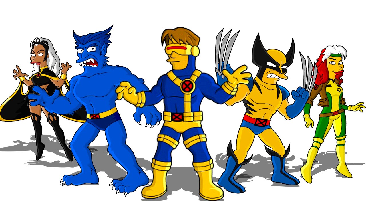 if-marvel-characters-were-in-the-simpsons